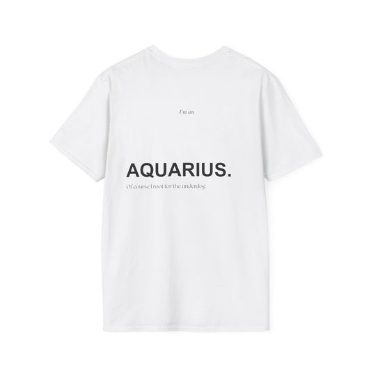 AQUARIUS 5 - "Of course I root for the underdog"