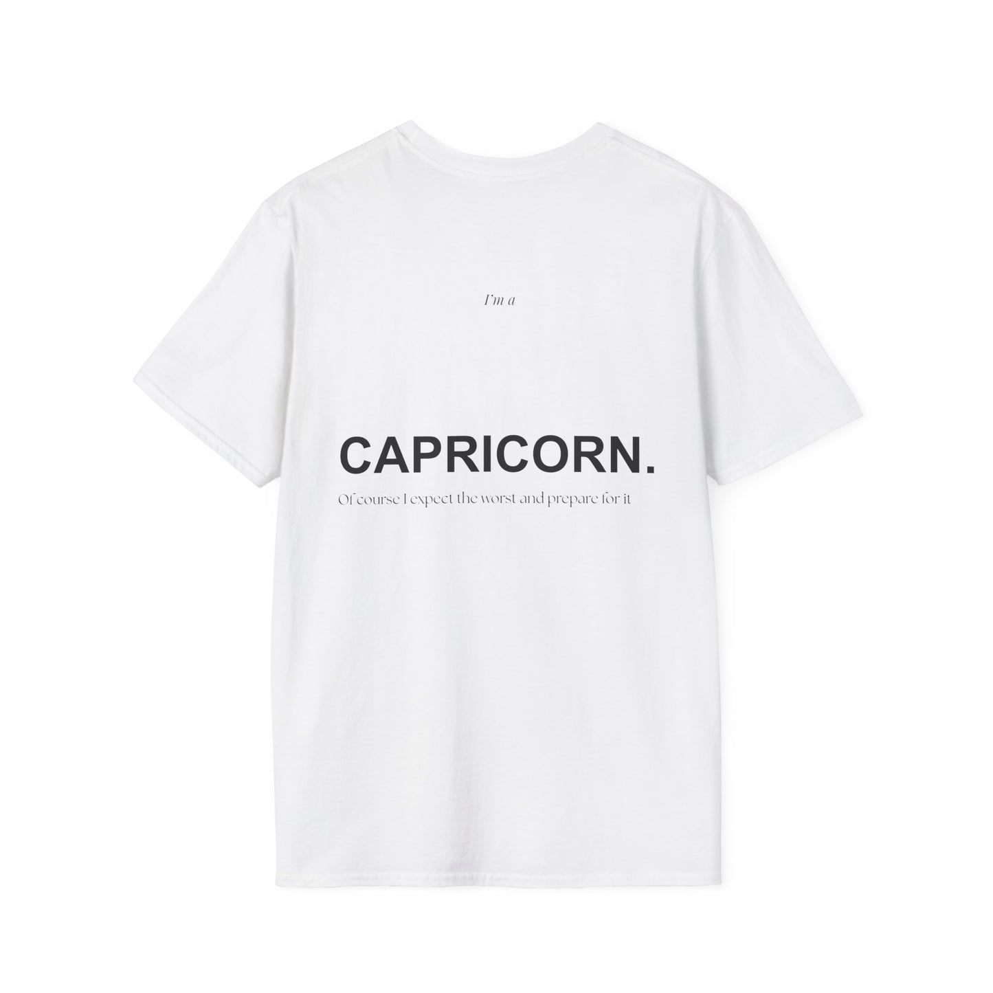 CAPRICORN 22 - "Of course I expect the worst and prepare for it"