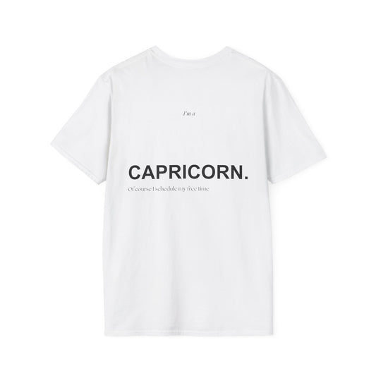 CAPRICORN 21 - "Of course I schedule my free time"