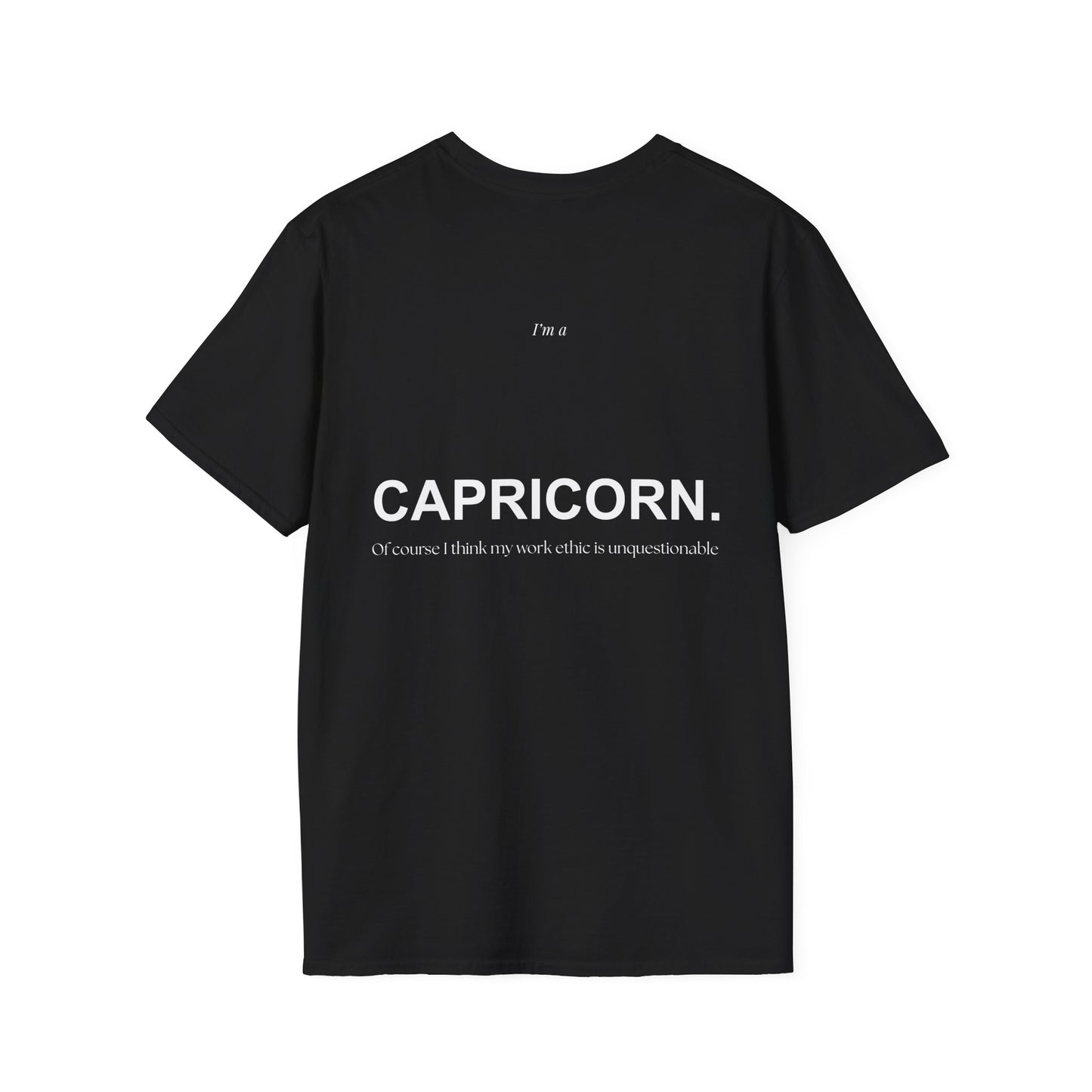 CAPRICORN 34 - "Of course I think my work ethic is unquestionable"